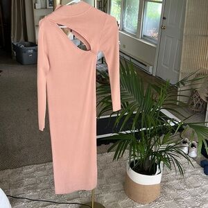 Zara Salmon Color Dress